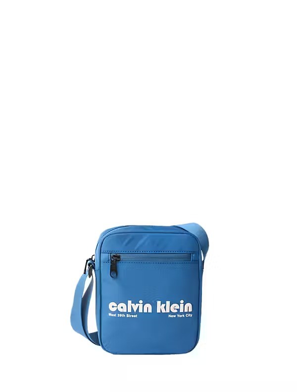 Calvin Klein Erkek Mavi Çapraz El Çantası - LV04G3180G8UX