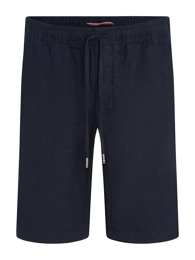 Tommy Hilfiger Keten Lacivert Erkek Yan Cep Harlem Şort - MW0MW37804DW5