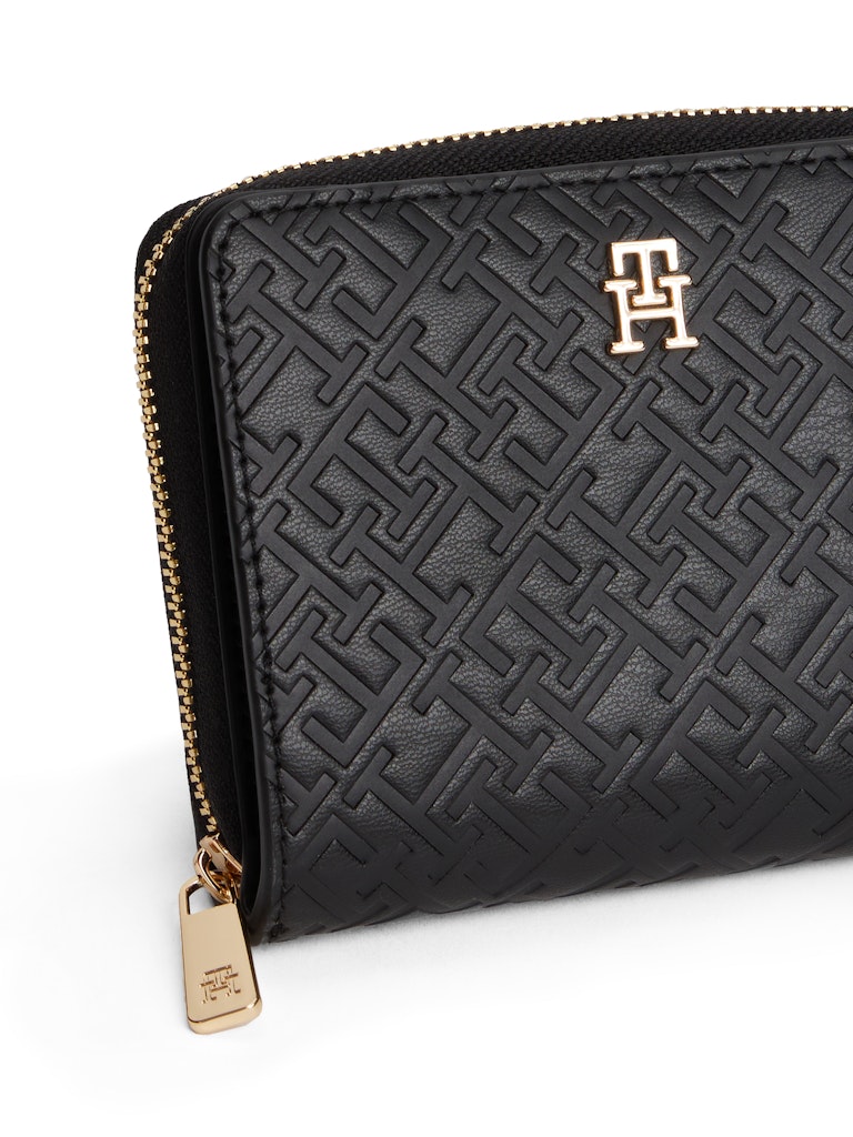Tommy Hilfiger Kadın Siyah  Fermuarlı  Cüzdan