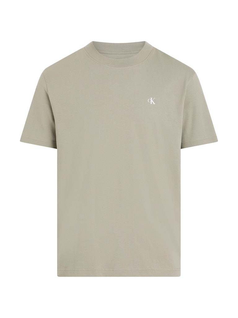 Calvin Klein Rejeneratif Pamuk Vizon Erkek Kısa Kollu T-Shirt - J30J327523PCZ