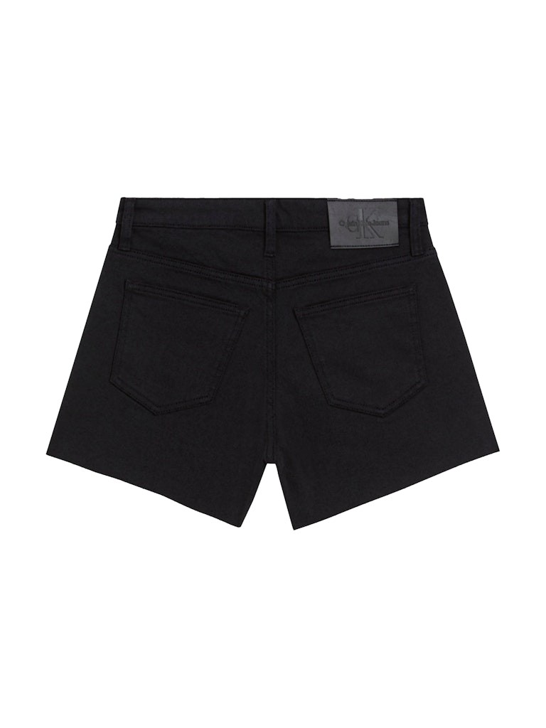 Calvin Klein Denim Siyah Kadın 5 Cep Mom Şort - J20J2251541BY