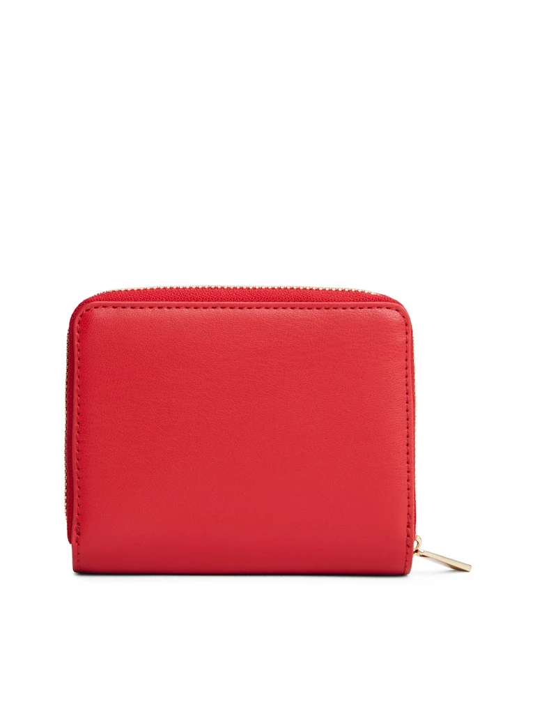 Tommy Hilfiger Kadın Kırmızı Fermuarlı Cüzdan