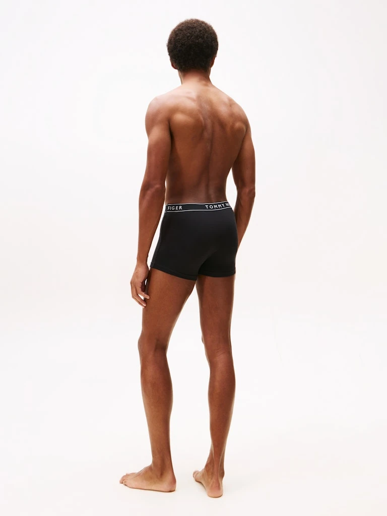 Tommy Hilfiger Rejeneratif Pamuk Siyah Erkek Klasik Boxer
