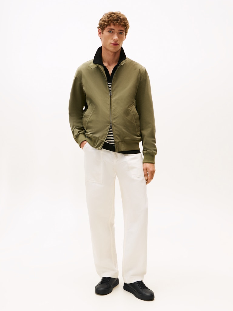 Tommy Hilfiger Erkek Kısa Taban Court Siyah Sneakers