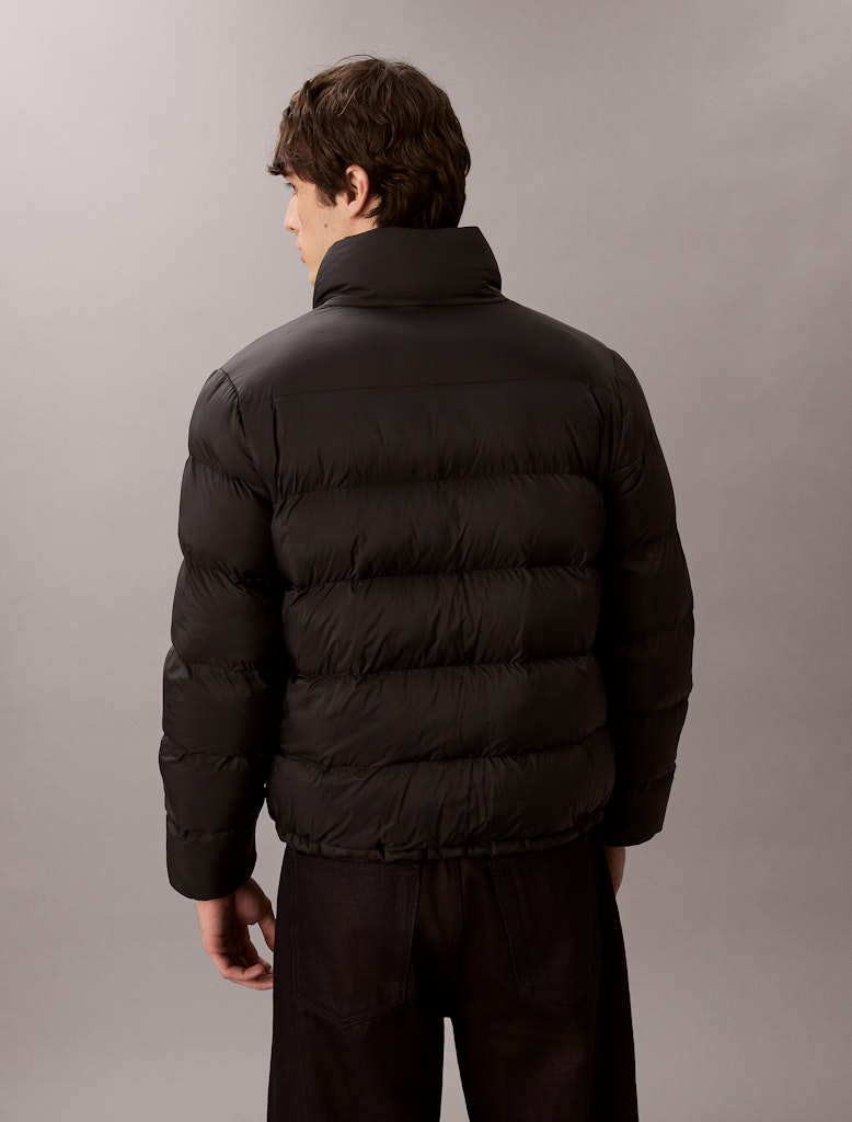 Calvin Klein Erkek Siyah Puffer Mont