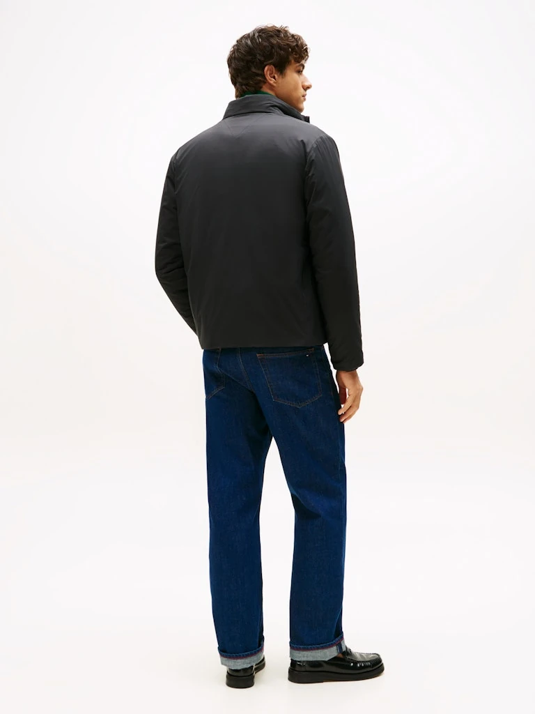 Tommy Hilfiger Erkek Siyah    Mont