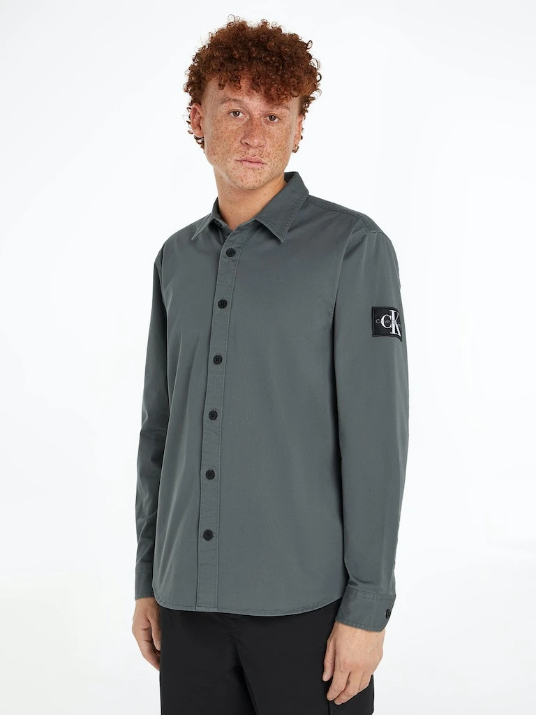 MONOLOGO BADGE RELAXED SHIRT