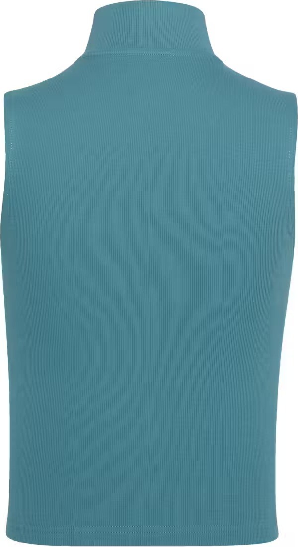 Calvin Klein Kadın Yeşil Atlet Fermuarlı T Shirt - LV047C909GXEG