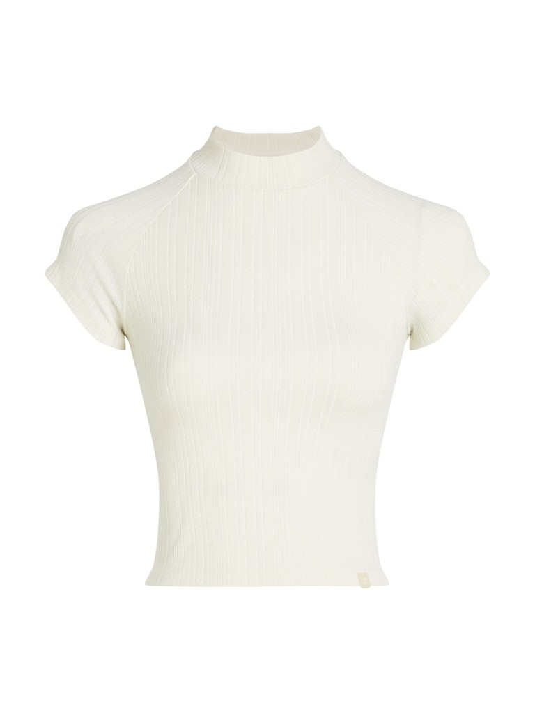 Calvin Klein Modal Beyaz Kadın Kısa Kollu T-Shirt - J20J225017YBI
