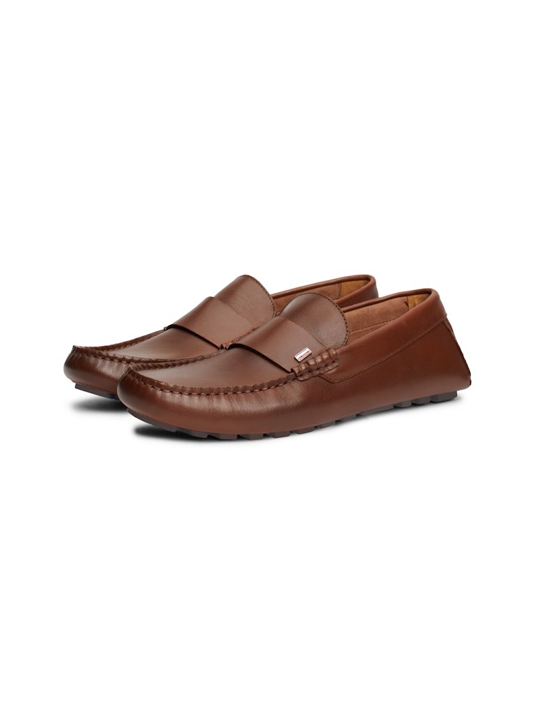 Erkek Rwb Hilfiger Leather Loafer