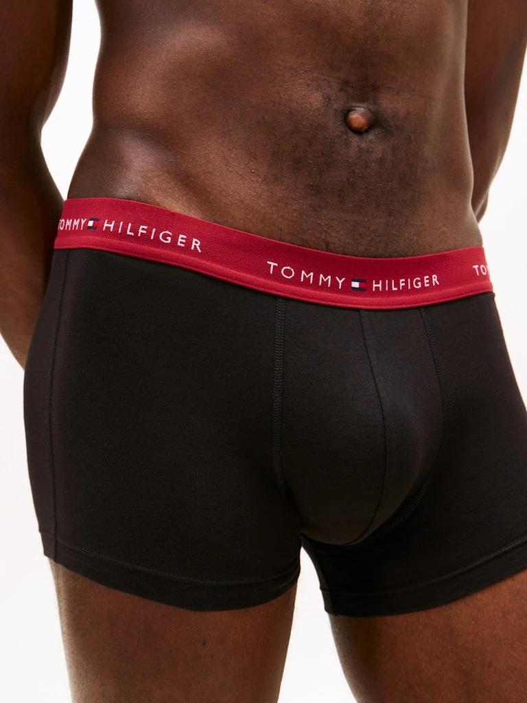 Tommy Hilfiger Erkek Siyah  Standart Boxer  Boxer