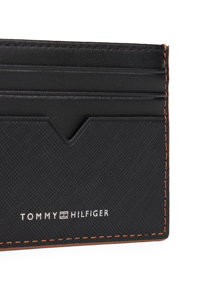 Tommy Hilfiger Erkek Siyah  Kartlık  Cüzdan