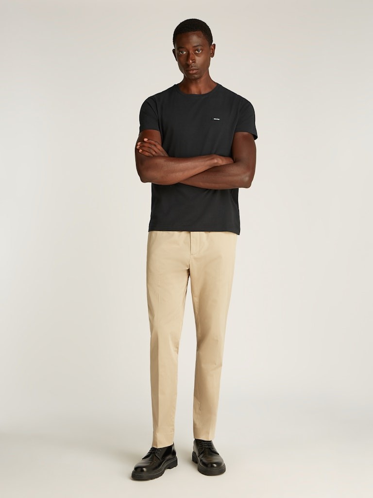 Calvin Klein Rejeneratif Pamuk Siyah Erkek Kısa Kollu T-Shirt - K10K112724BEH