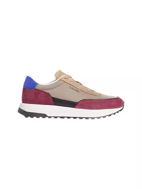 Calvin Klein Süet Detaylı Logolu Sneaker