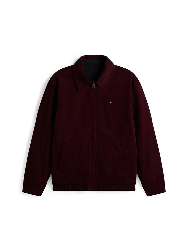 Tommy Hilfiger Erkek Bordo  Çift Taraflı  Mont