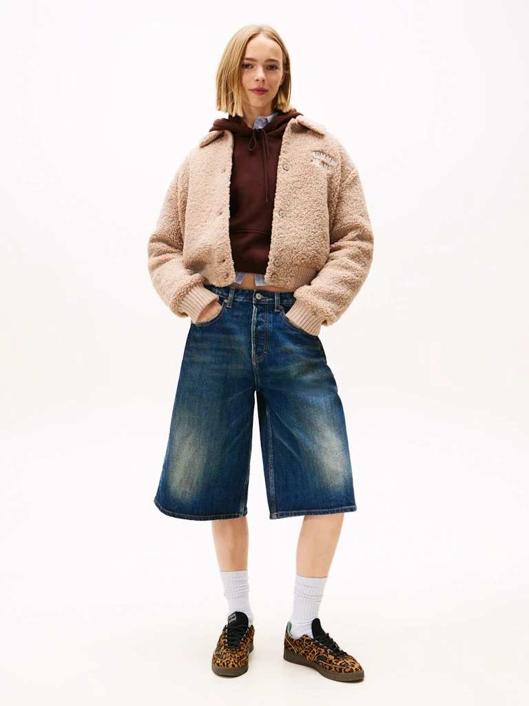 Tommy Hilfiger Kadın Vizon  Bomber  Mont