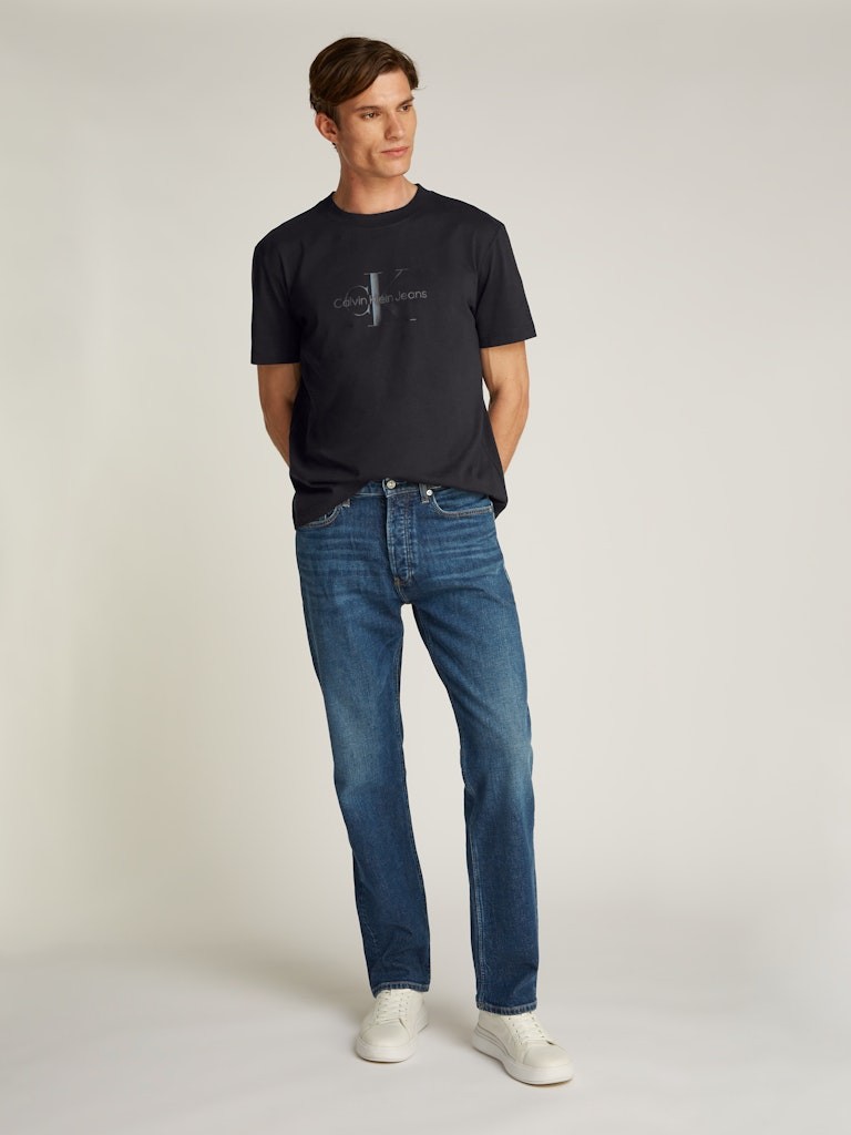 Calvin Klein Jeans Siyah Erkek T-Shirt - J30J327109BEH