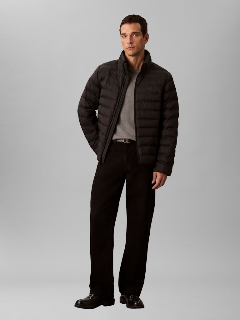 Calvin Klein Siyah Erkek Şişme Mont