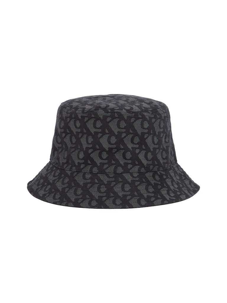 Calvin Klein Pamuk Siyah Kadın Bucket Şapka - LV04K5059GUB1