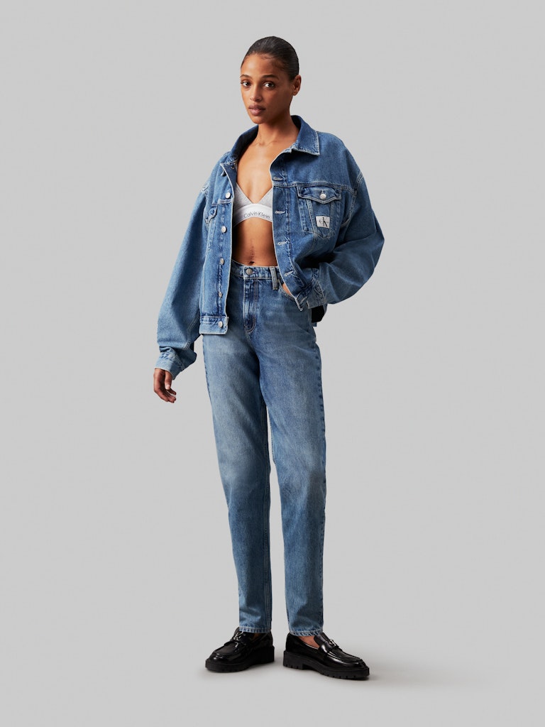 Calvin Klein Kadın Mom Jean Pantolon