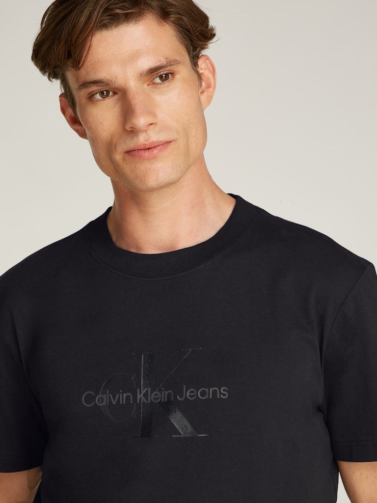 Calvin Klein Jeans Siyah Erkek T-Shirt - J30J327109BEH