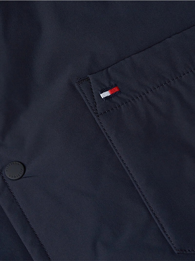 Tommy Hilfiger Lacivert Erkek Gömlek Ceket - MW0MW37629DW5