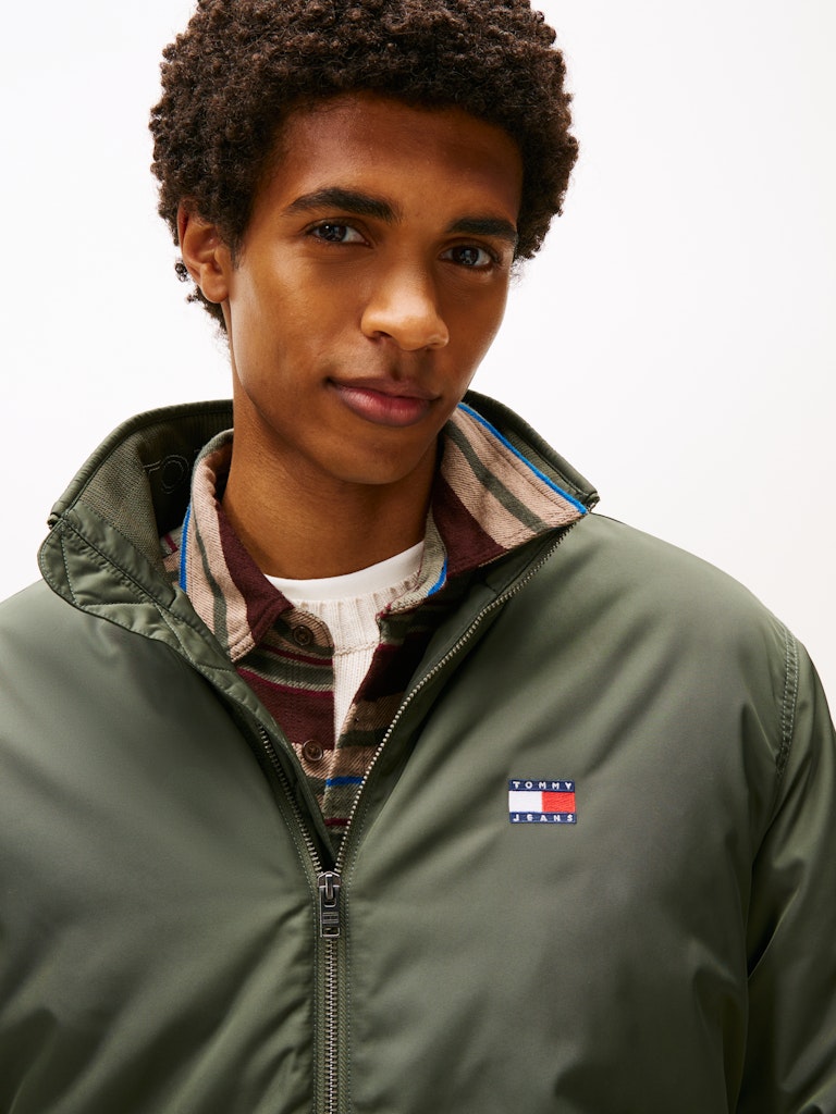 Tommy Hilfiger Erkek Yeşil  Padded  Mont