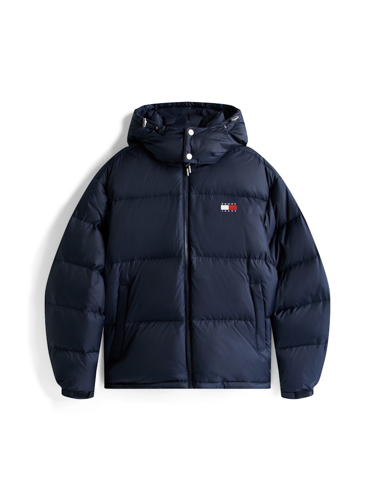 Tommy Hilfiger Erkek Kaz Tüyü Puffer Lacivert Mont