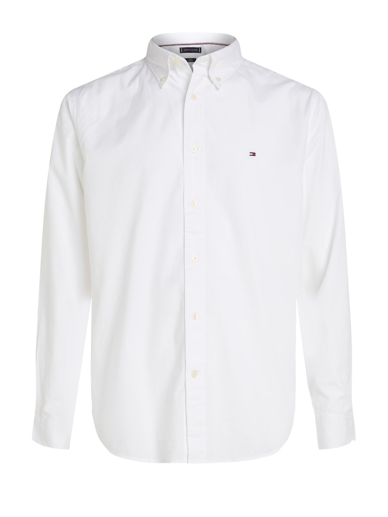 Tommy Hilfiger Erkek Regular Fit Beyaz Gömlek - MW0MW39988YBR
