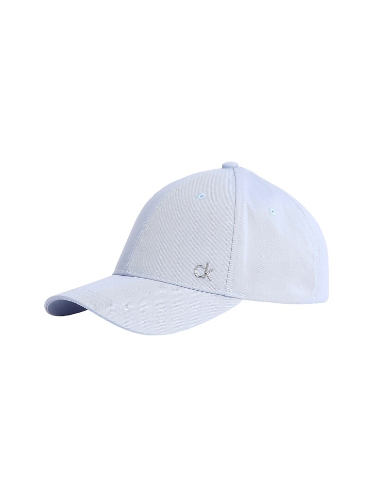 Calvin Klein Organik Pamuk Mavi Kadın Logolu Şapka - K60K613102DWE