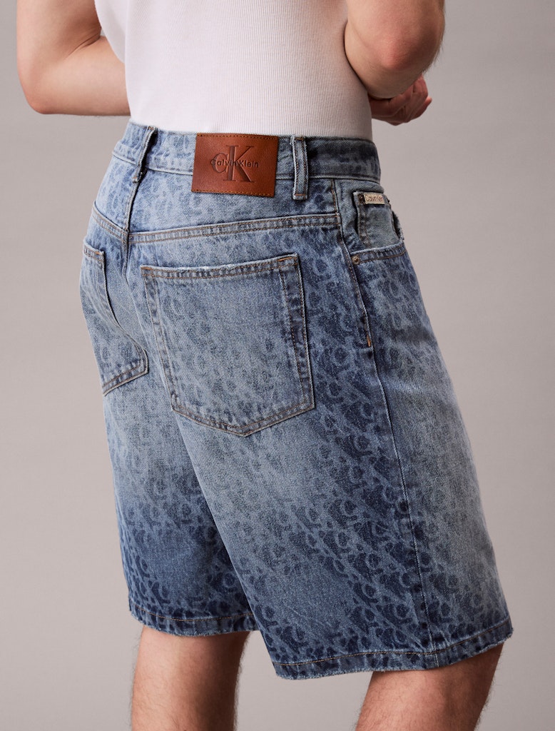 Calvin Klein Erkek Mavi Şort