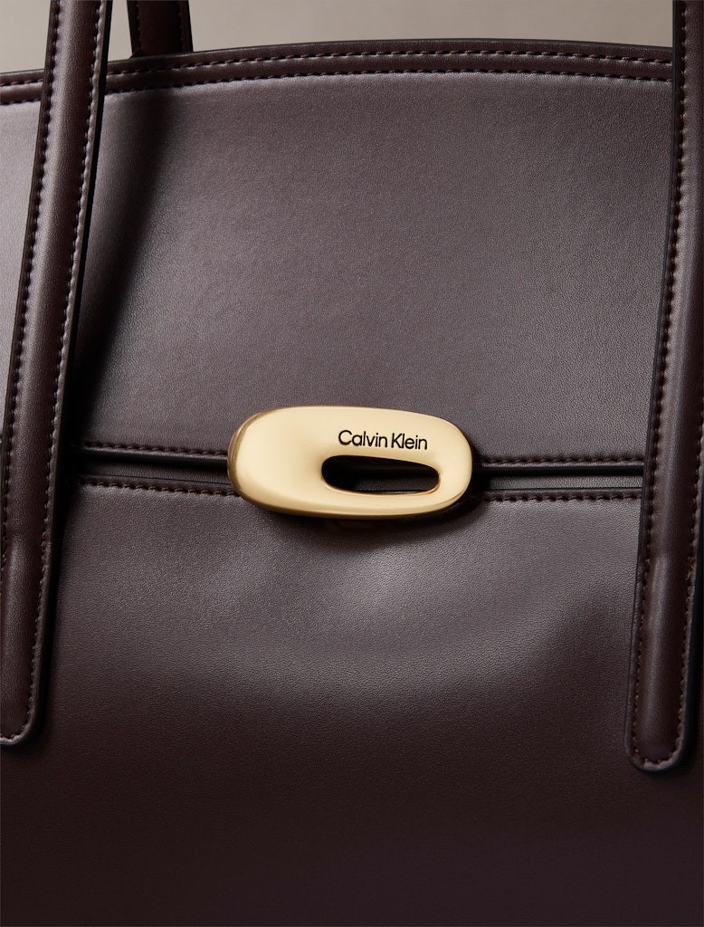 Calvin Klein Kadın Kahverengi Tote El Çantası