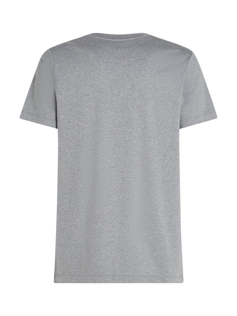 Tommy Hilfiger Pamuk Gri Erkek Kısa Kollu T-Shirt - MW0MW33202P91