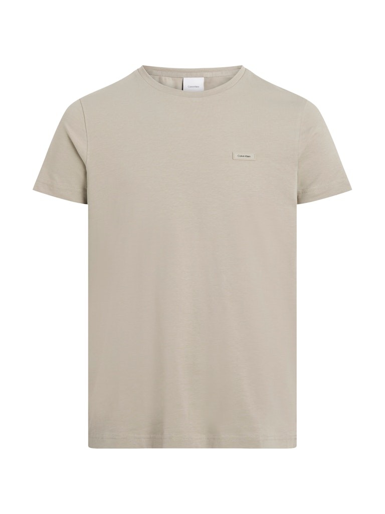 Calvin Klein Rejeneratif Pamuk Vizon Erkek Kısa Kollu T-Shirt - K10K112724PAH