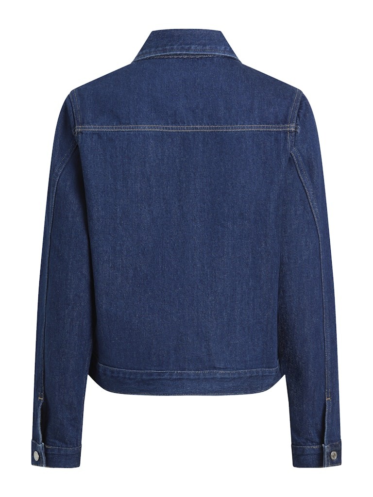 Calvin Klein Denim Mavi Kadın Kot Ceket - J20J2251801AP