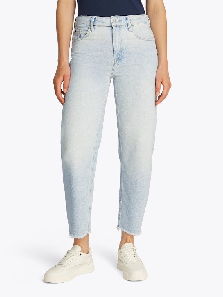 Tommy Hilfiger Denim Mavi Kadın Tapered RW Jean Pantolon - WW0WW443701AB