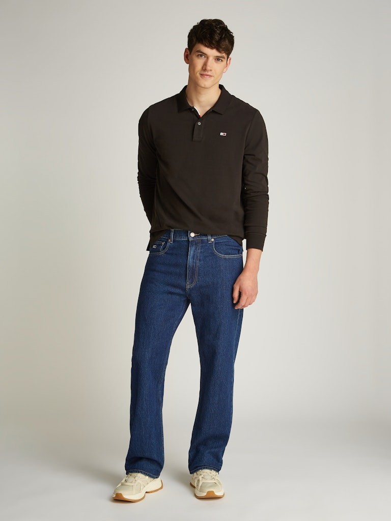 Tommy Jeans Streç Pamuklu Regular Fit Normal Bel Düz Paça Jeans Erkek Kot Pantolon - DM0DM211831BJ