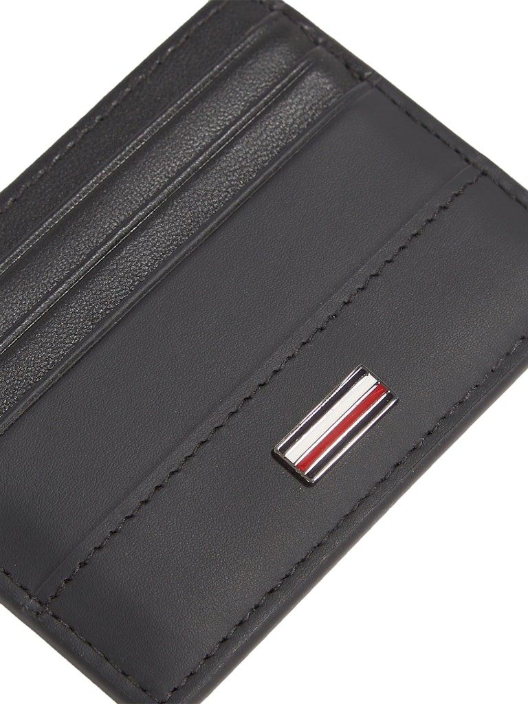 Tommy Hilfiger Deri Siyah Erkek Kartlık Cüzdan - AM0AM13243BDS
