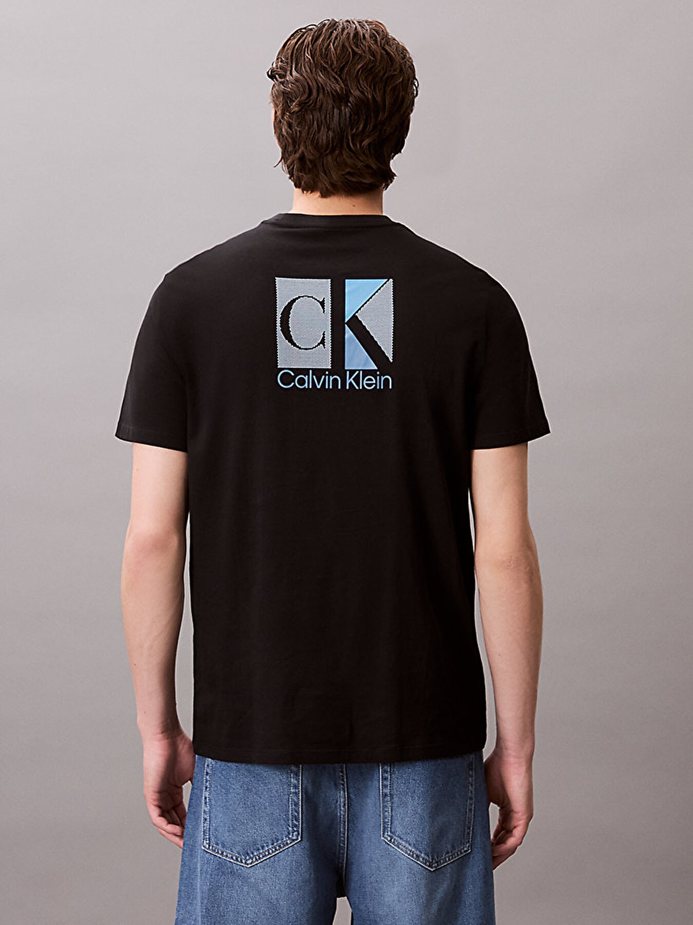 Calvin Klein Erkek Siyah 30s T-shirt