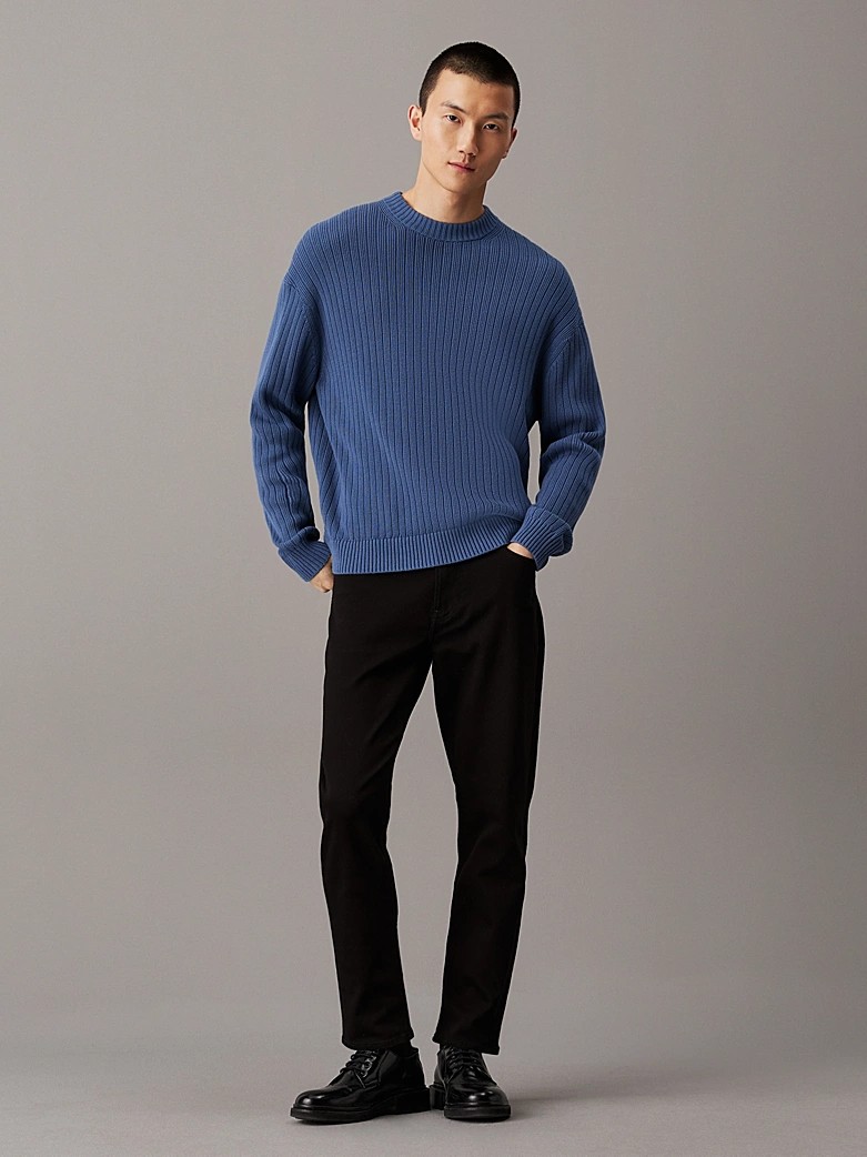 Calvin Klein Streç Pamuklu Normal Bel Daralan Paça Dad Jeans Erkek Kot Pantolon - J30J3259941BY