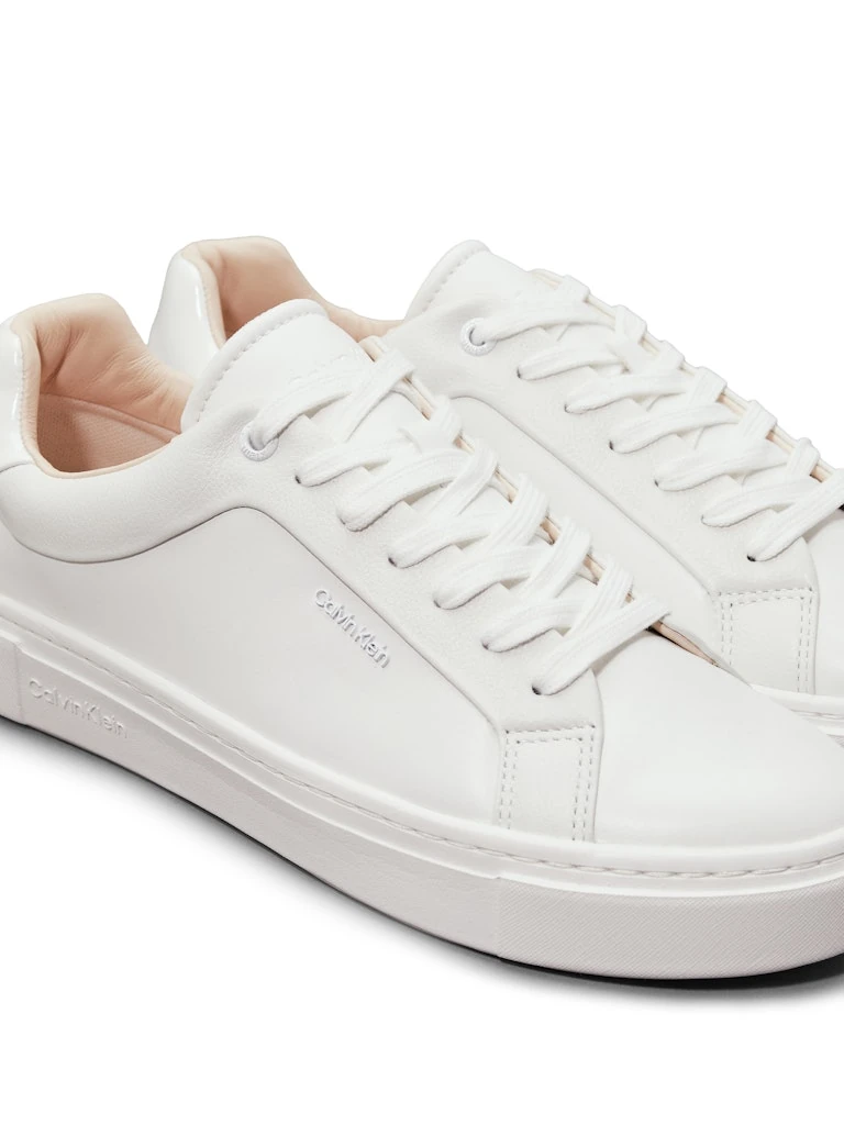 Calvin Klein Kadın Deri Beyaz Spor Ayakkabı