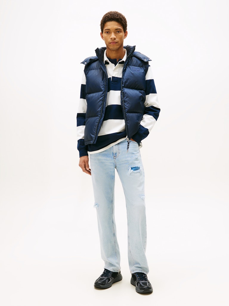 Tommy Hilfiger Erkek Kaz Tüyü Puffer Lacivert Yelek
