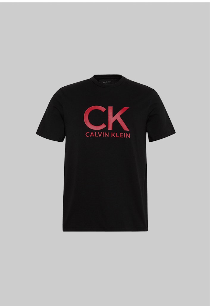 Calvin Klein Erkek Siyah O Yaka T-Shirt