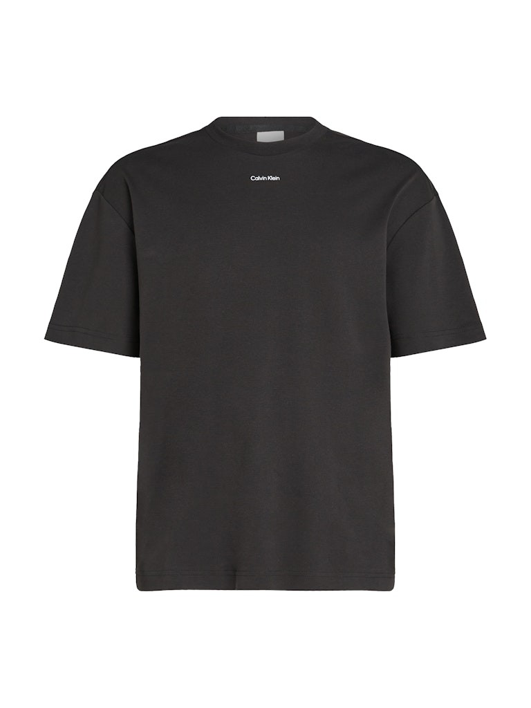 Calvin Klein Rejeneratif Pamuk Siyah Erkek Kısa Kollu T-Shirt - K10K112487BEH