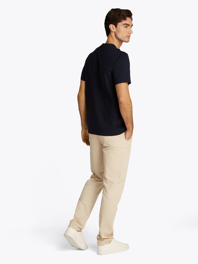 Tommy Hilfiger Pamuk Lacivert Erkek Kısa Kollu T-Shirt - MW0MW37313DW5