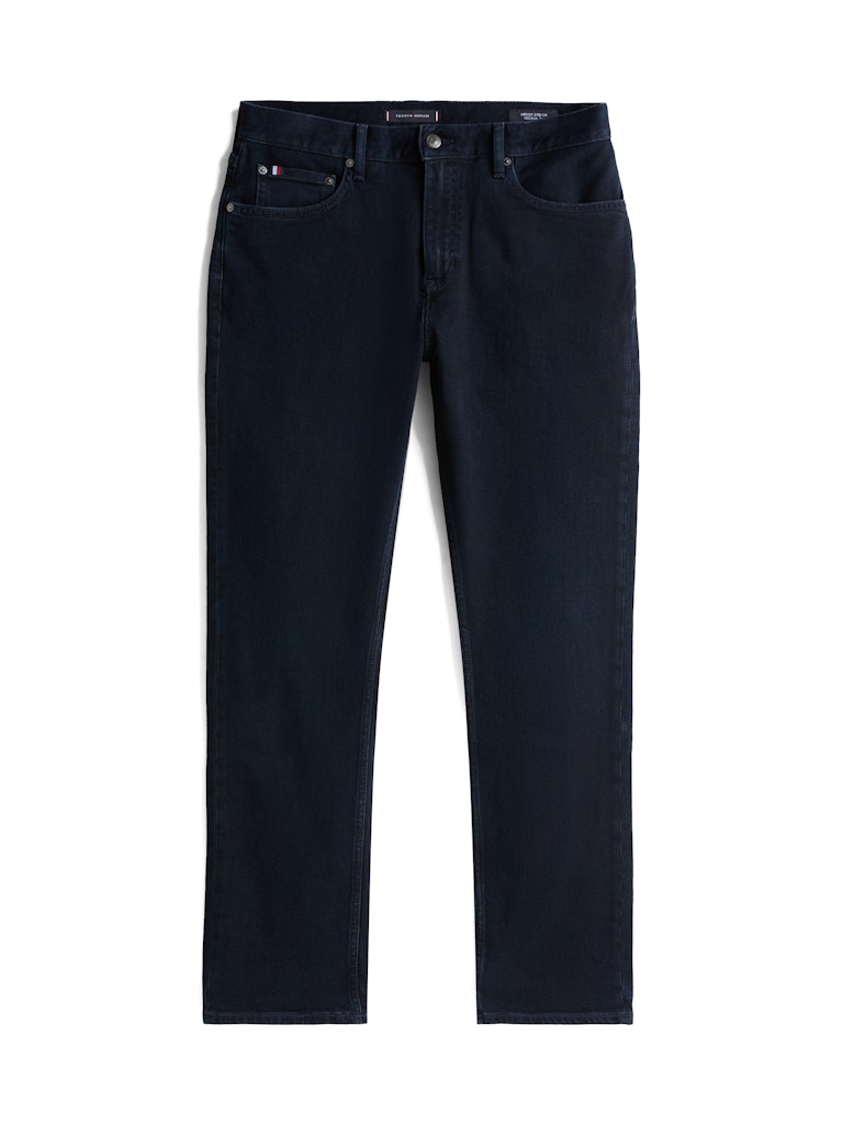 Tommy Hilfiger Denim Siyah Erkek Straight Mercer Jean Pantolon