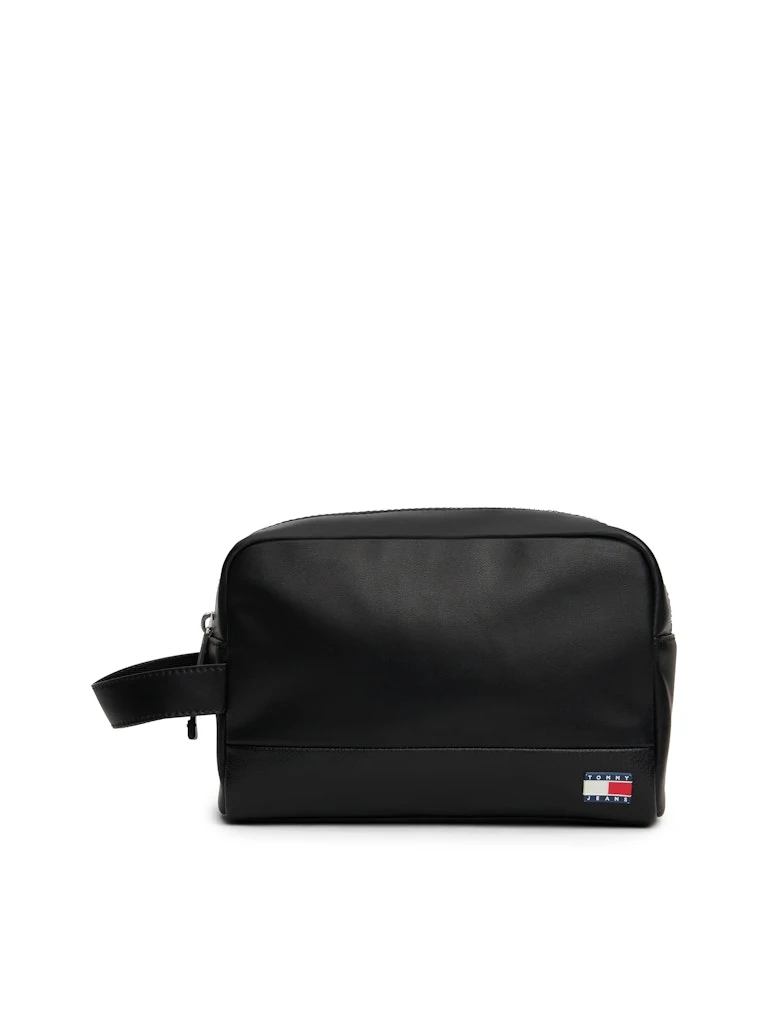 Tommy Hilfiger Erkek Siyah Washbag Çanta