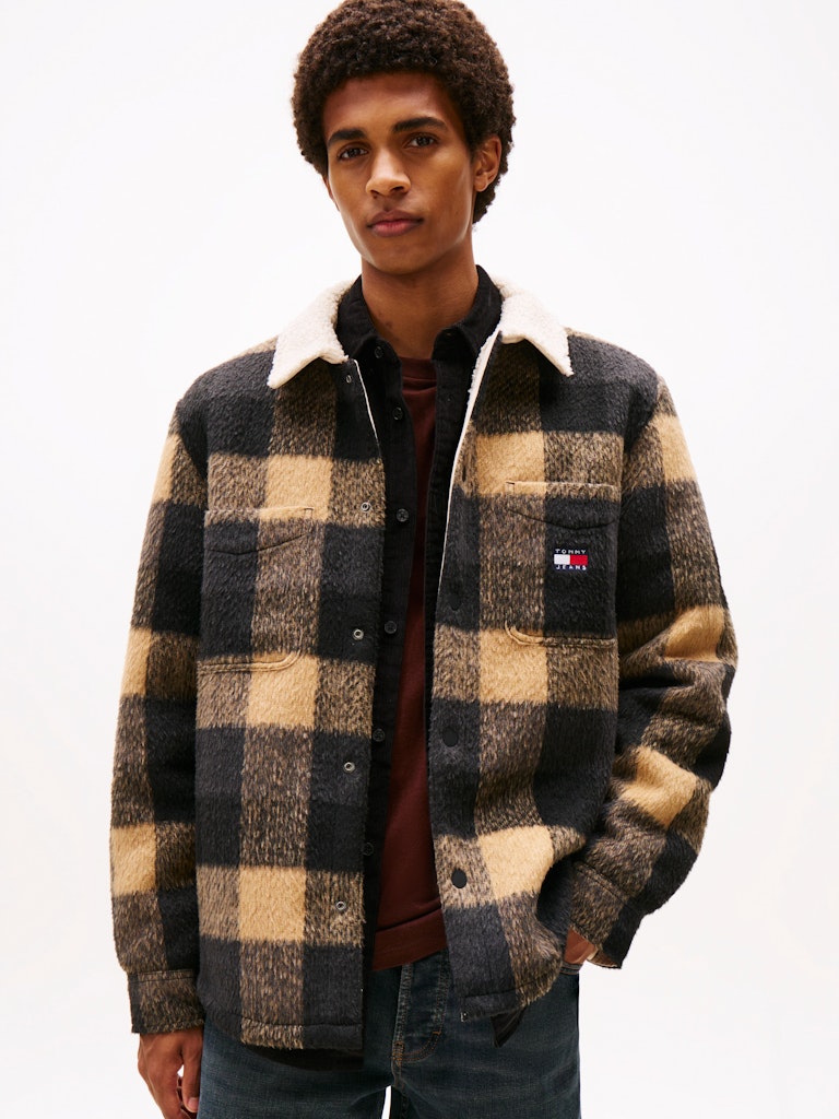 Tommy Hilfiger Erkek Rahat Kesim Siyah Gömlek