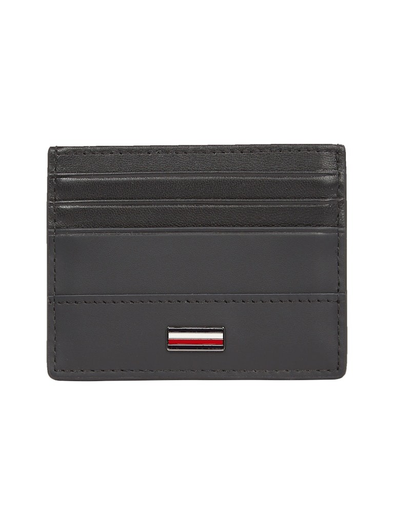 Tommy Hilfiger Deri Siyah Erkek Kartlık Cüzdan - AM0AM13243BDS