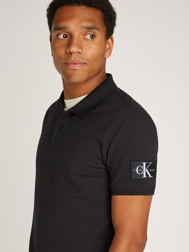 Calvin Klein Erkek Badge Polo T-Shirt